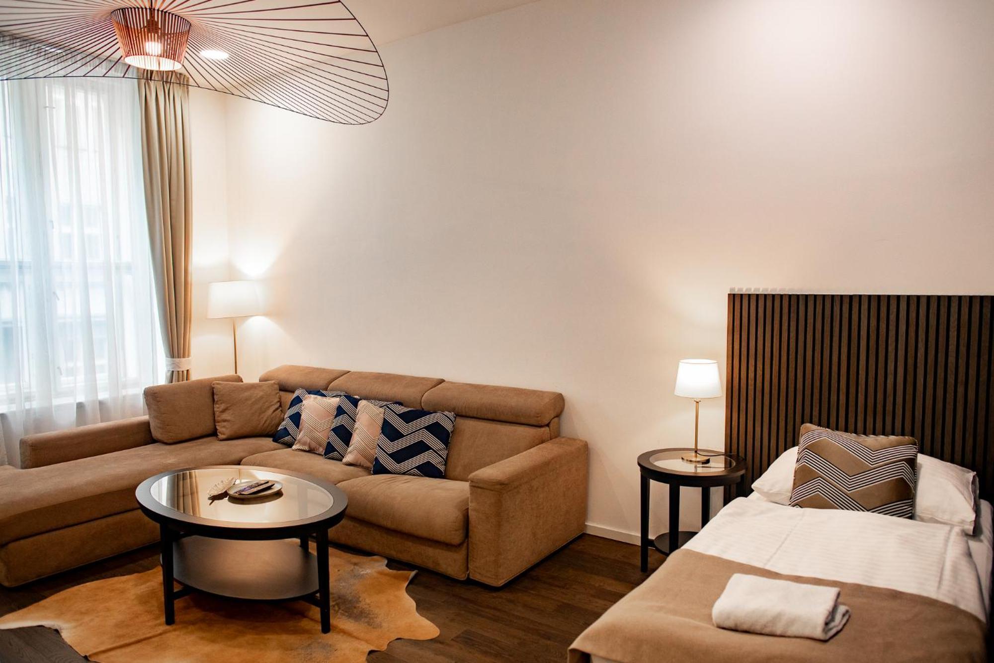 Luxury Modern Designed Oldtown Apartment Prága Kültér fotó